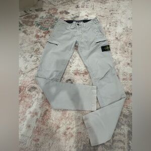 Stone Island 7315321L1 Stretch Cotton Gabardine Badge Pants Size 30
